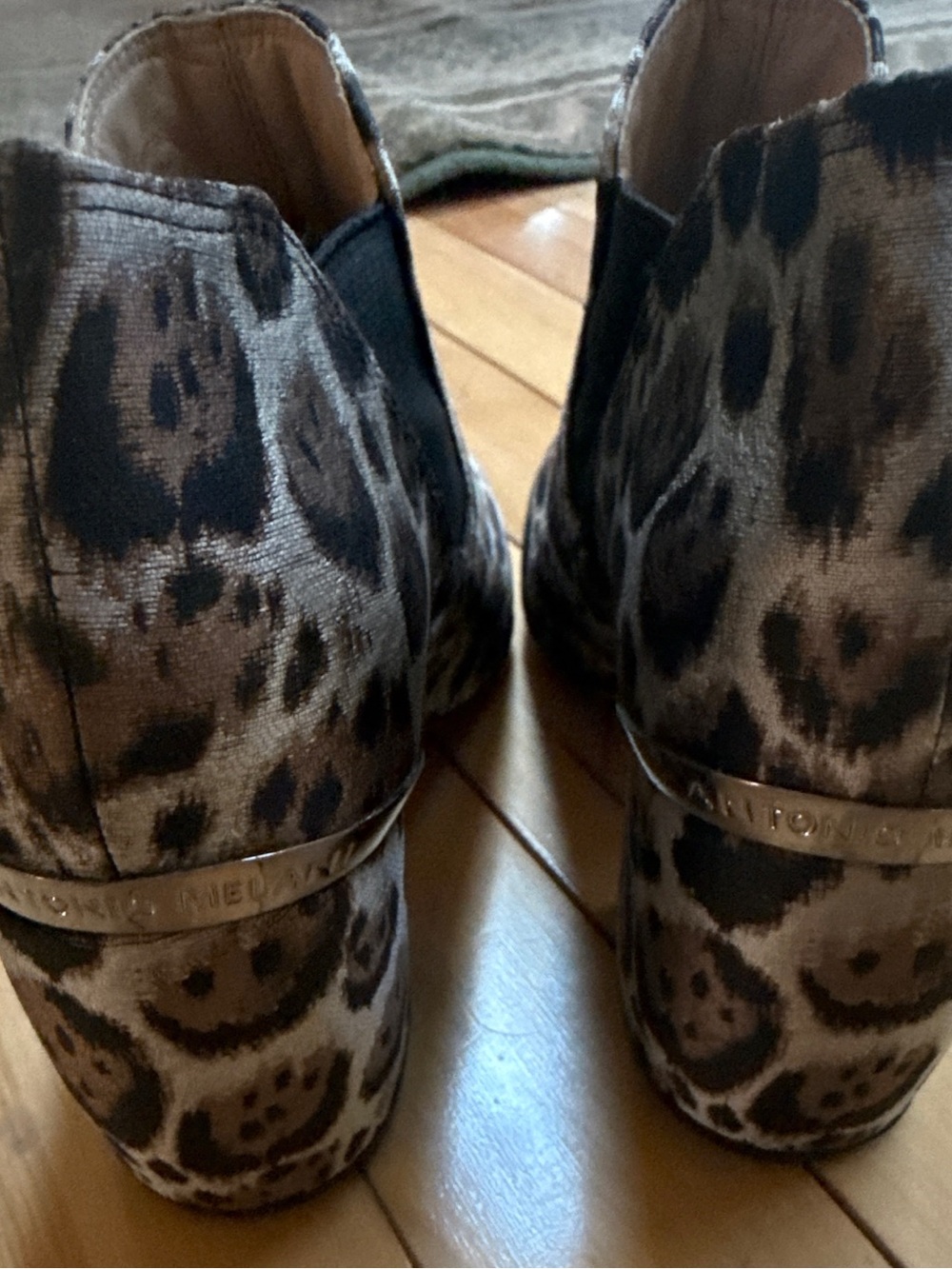 Maxinee Leopard Print Booties - Picture 5 of 7